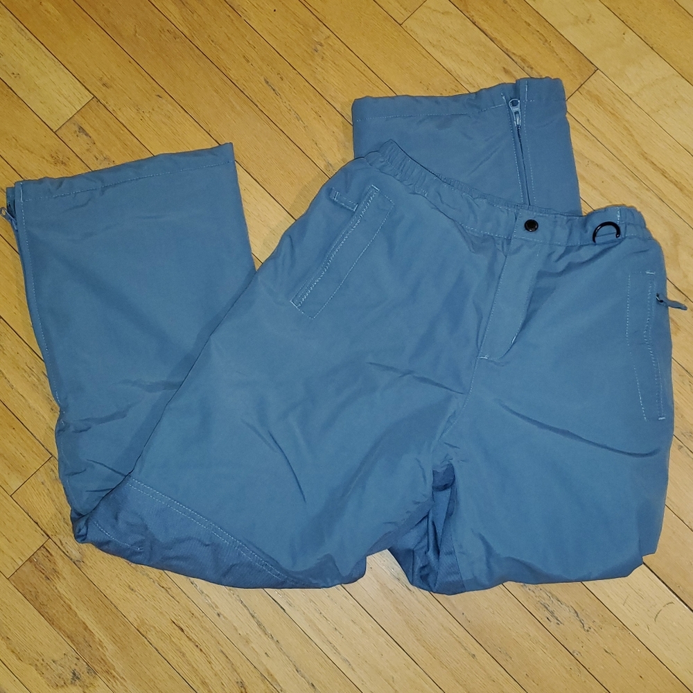 Lands End Squall Blue Snow Pants Size 12 Like New